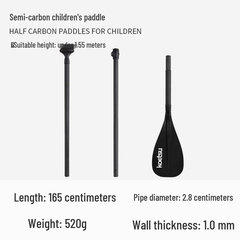 KOETSU Surf Paddleboard Dual-Use Aluminum Paddle: Single/Double Head Kayak & Paddleboard Paddle