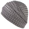 charm Circle Lace Lightweight Summer Knit Hat Size Fits Breathable [One All/Charcoal Gray] Stylish, Mesh, Lightweight, Washable, Spring/Summer
