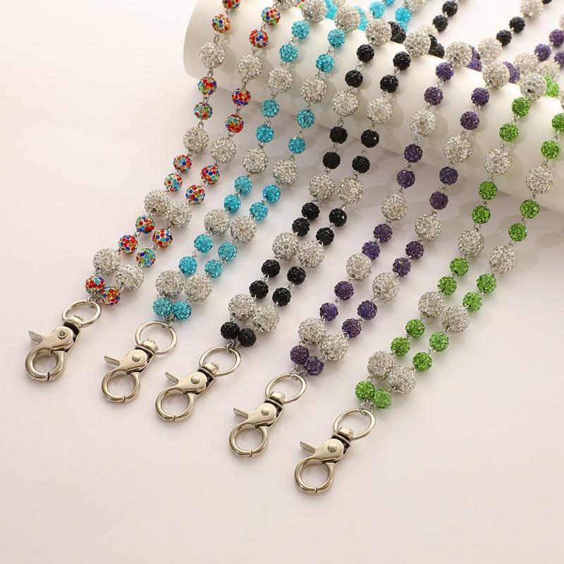 1pc Disco Ball Rhinestone Wallet Chain Hip Hop Fashion Jewelry Pendant Cluster Pants Jean Pocket Belt Chain for Men Gifts