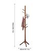 Natural Wood Clothes Rack Stand Branch Shape Handbag Hat Coat Hanger Living Room Clothing Organizer Home Nor-dic Furniture