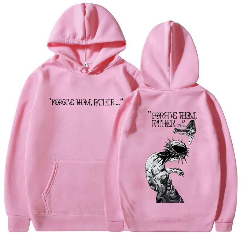 Japanese anime character trend 2D printed pullover hoodie sweatshirt comfortable and fashionable 2025 gender-neutral