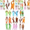 Unisex Lion Cosplay Costume Adult Onesie Jumpsuit Soft And Cozy Lounge Wear