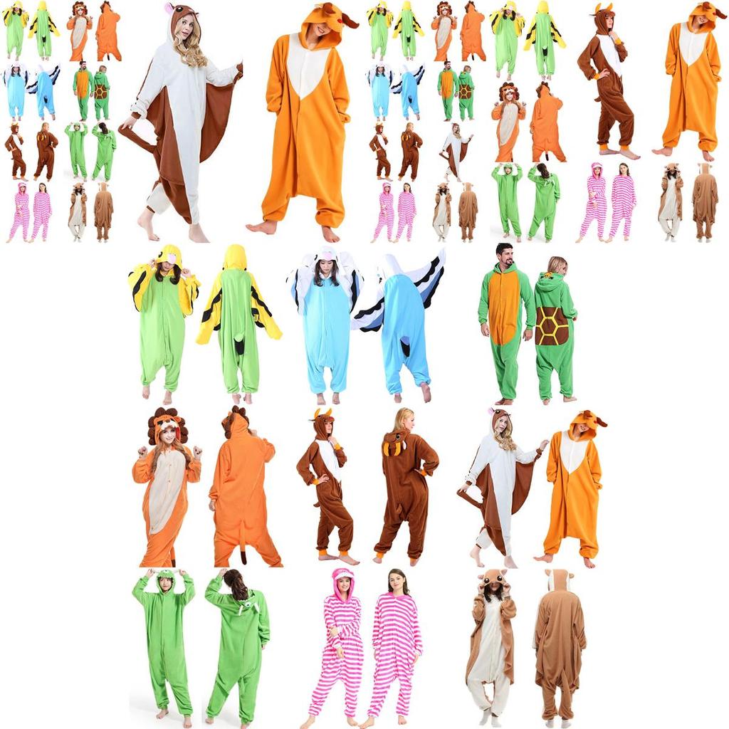 Unisex Lion Cosplay Costume Adult Onesie Jumpsuit Soft And Cozy Lounge Wear