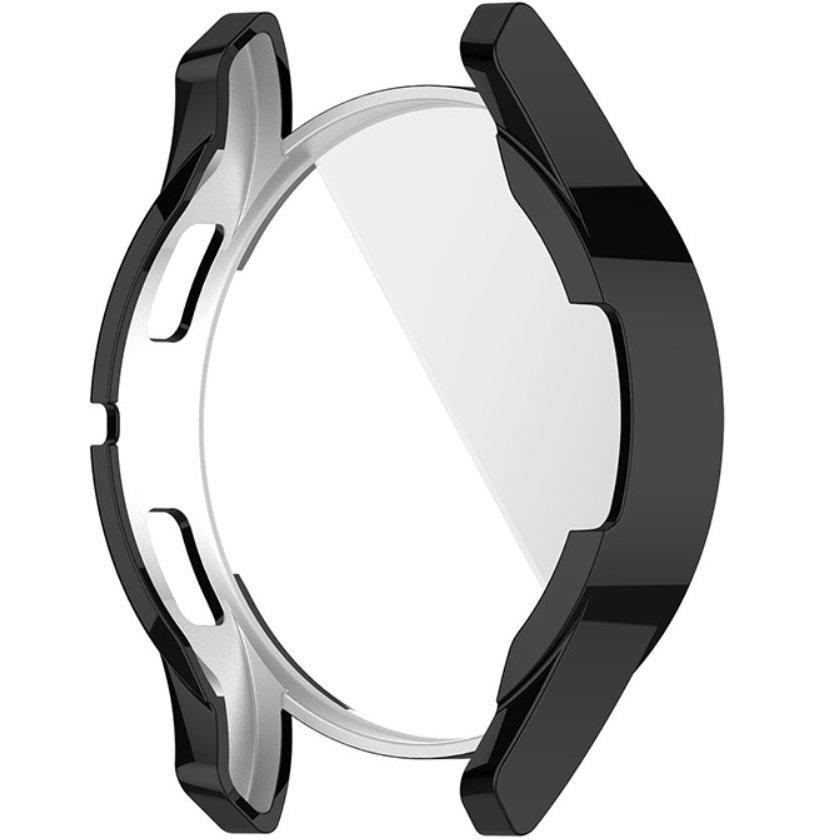 Case with Screen Protector for Samsung Galaxy Watch 4 44mm, Black