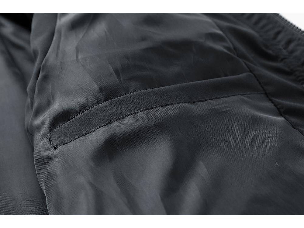 Men's Winter Trendy Solid Color Sleeveless Cotton Vest Jacket 8276