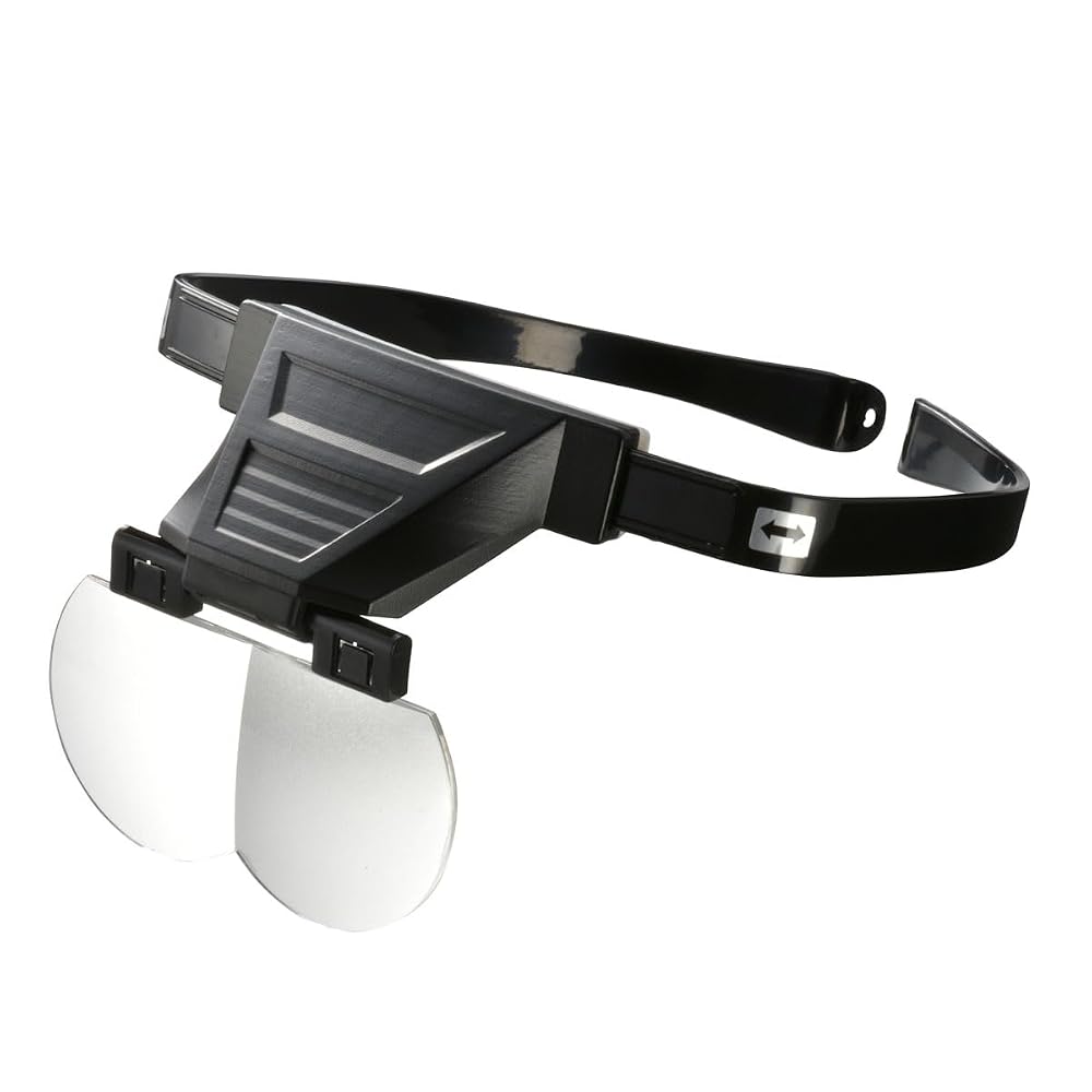 OHM Precision Head Loupe Elzoom for Model Kits RP-HDL1 08-0784