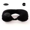 Inflatable U-Shape Travel Neck Pillow - Portable Airplane, Train, Car Support Pillow