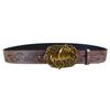 Waist Belt Punk Chain for Cowboy Cowgirl Carved Horse Buckle Retro Floral Buckle Waist Chain Belt