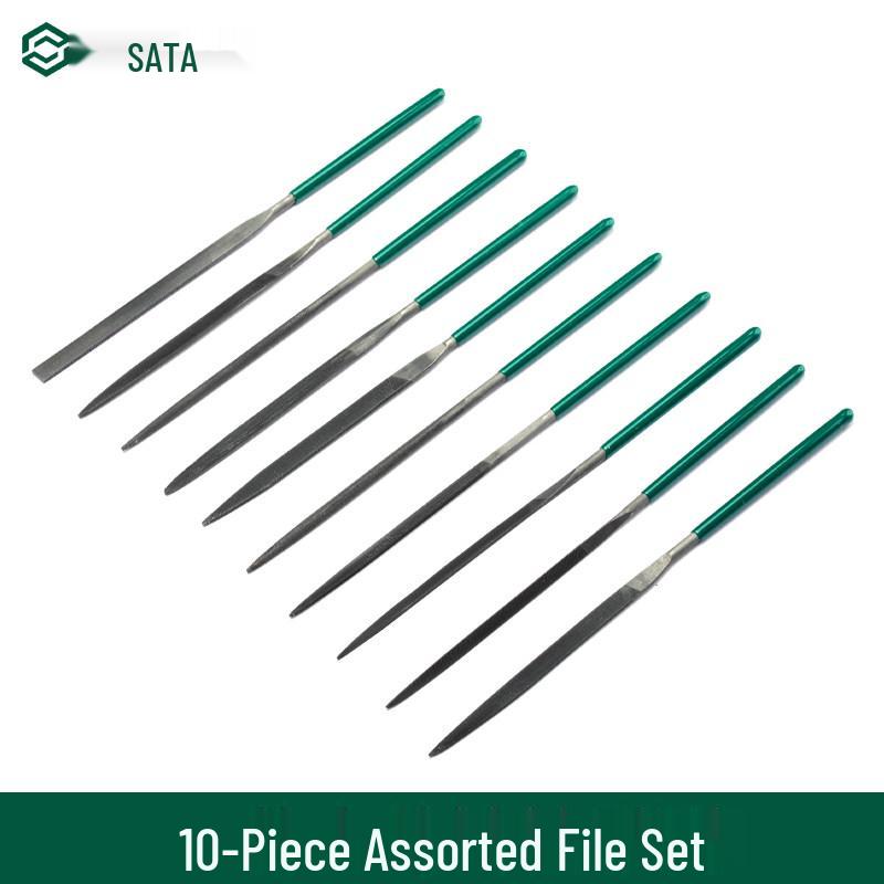 SATA Assorted Mini Files Set for Machinists (03801/03802/03803)