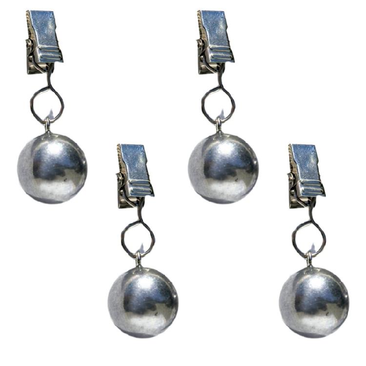 Metal Ball Style Tablecloth Clamps Nonslip Fabric Gripper For Sofa Covers Picnics Blankets Patios Furniture Accessories
