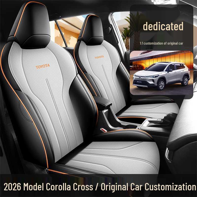 Toyota Corolla 2026 Full Surround Leather Seat Cover - All-Season Cushion