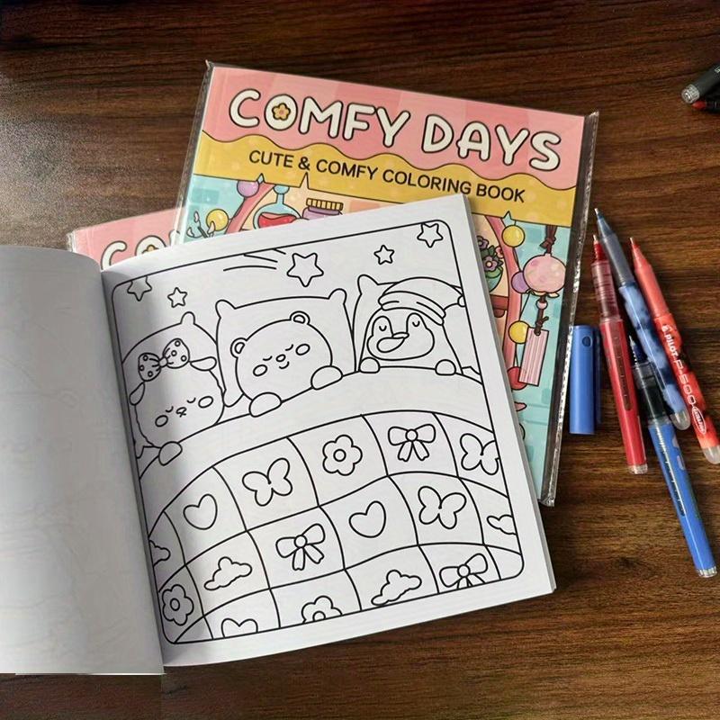 Latest Coloring Book,The Rabbit Coloring Book, with 40 Pages - An Ideal Way To Relax. Office, Cultural and Educational Supplies