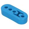 12mm Muffler Hanger Exhaust Pipe 4 Holes Adjustable Polyurethane Buffer Shockproof UniversalBlue