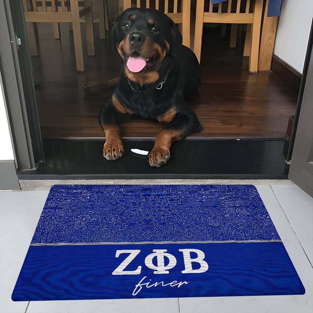 Zeta Phi Beta Hallway Carpet Non-Slip Laundry Room Mat Laundry Decor Balcony Child Living Room Bedside Area Rugs