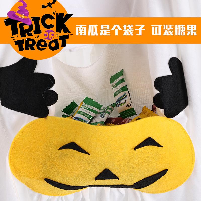 Dog Funny Clothes Suit Creative Pumpkin Ghost Pet Stylish Transformation Costume Cross-border Halloween Dog Costume