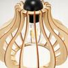 Hanging Lamp, Ceiling Chandelier, Wooden, Led Lampshade