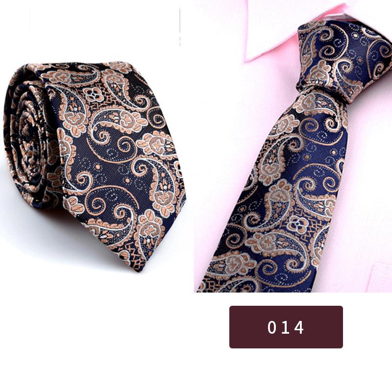 Men's Korean Style Polyester 6cm Business Ties