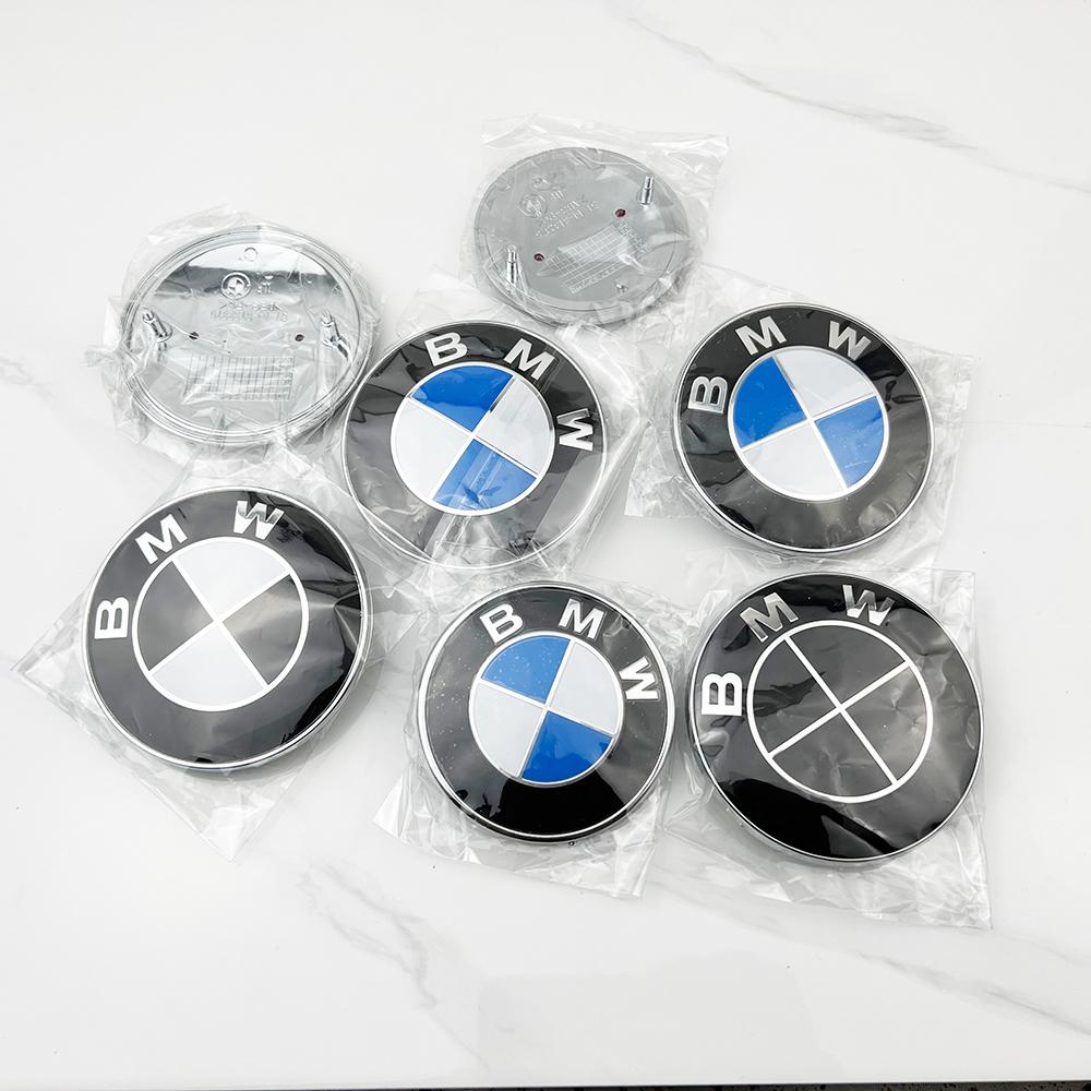 2 Stück 74mm 82mm Fahrzeug Front Heck Logo Dekorative Gehäuse Kit Für BMW E61 F90 F07 F11 F18 Serie