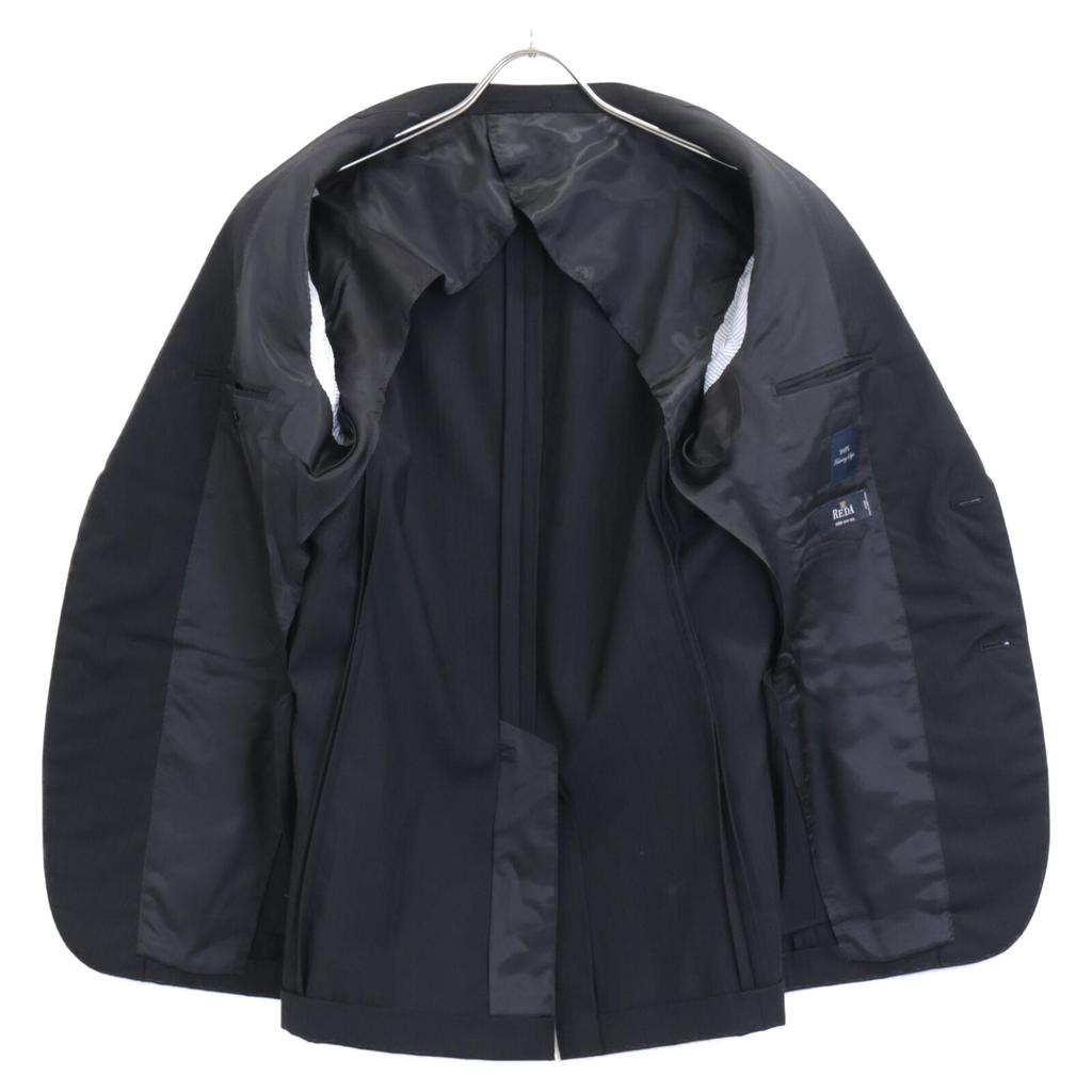 SHIPS 117-11-1620 Black Stripe REDA Fabric Suit Set tops 48 blackUsed