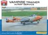 Pilotní replika britského Vampire T11 plastový model PLR48A007 1/48