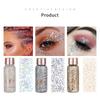 HANDAIYAN Chunky Glitter Face and Body Gel Set, Holographic Liquid Sequin Shimmer Eyeshadow, Sparkle Festival Hair Makeup for Stage Rave Party