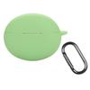 For OnePlus Buds 4 Silicone Case Wireless Earphones Protective Cover with Anti-Lost Buckle