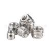 Three-Hole Stainless Steel Self-Tapping Thread Repair Insert - 307/308 Type (Fits M3, M4, M5, M8, M16 Threads)