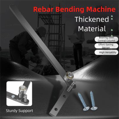 Ruční ohýbačka ocelových tyčí Časově úsporný Práci šetřící Design Ohýbačka úhlů pro železný/ocelový/měděný drát Ohýbačka výztuže