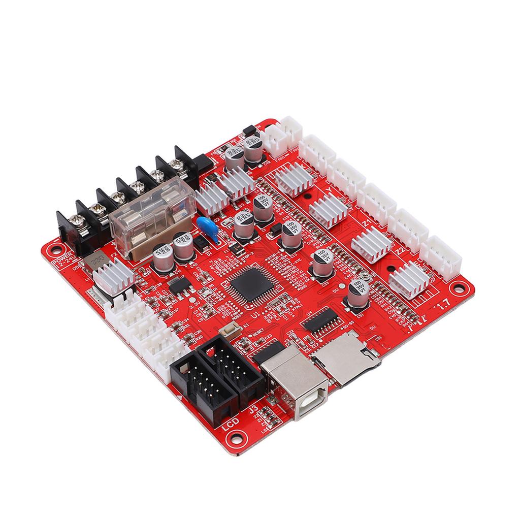 3D-Drucker Motherboard PWM 3-Wege Ausgang Hauptplatine Modul für Anet A8 PLUS 12?24V USB-Schnittstelle