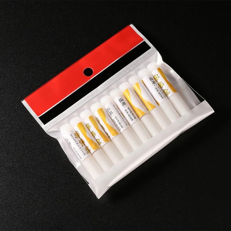 Nail Glue for Press-ons & Art: 10 Pack 2g Bottles, No UV Needed, Long-Lasting & Waterproof