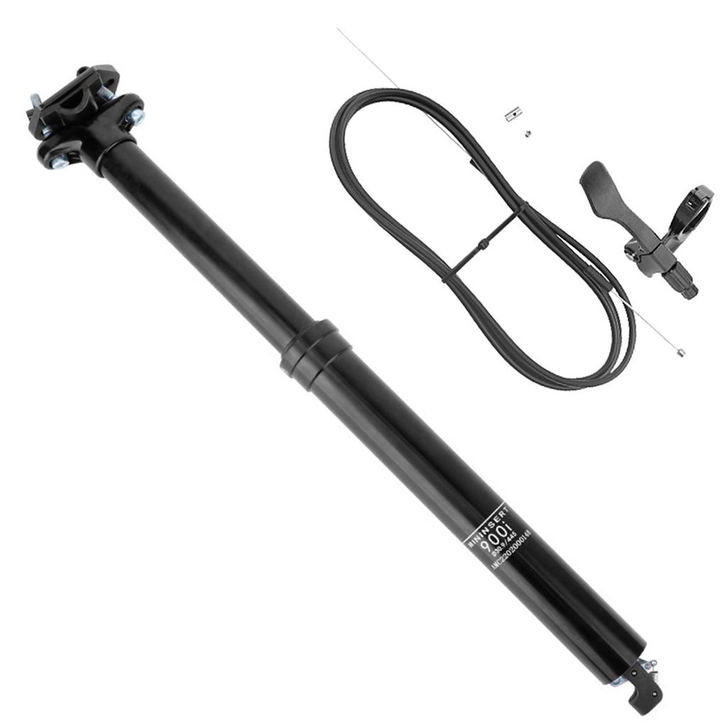 Mountain Cycling Seatpost with Adjustable Height Cable Controlled Hydraulic Seatpost Remote Internal Inner Cable