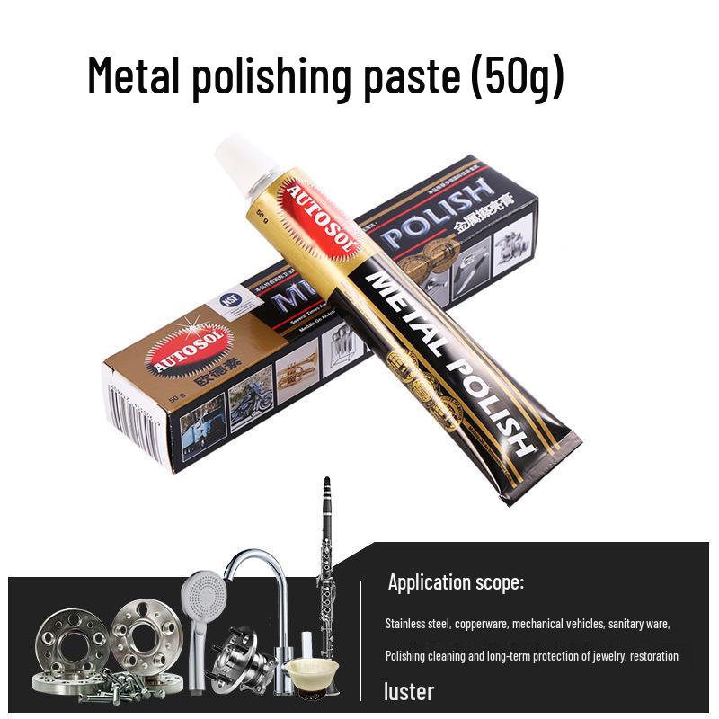 Germany AUTOSOL Metal Polish Paste: Rust and Grinding Remover, Copper Polishing Paste