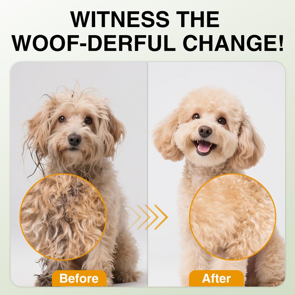 5-in-1 Haustier-Shampoo Haferflocken Kokosnuss Aloe Vera Honig Formel Beruhigt Empfindliche Haut Geruchsentferner Macht das Fell Weich