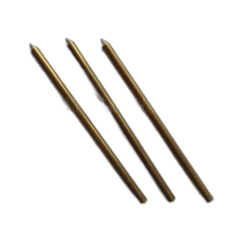 2.0mm x 50mm Sharpened Copper Electrode Needle - Brass Insertion Conductive Pin Terminal.