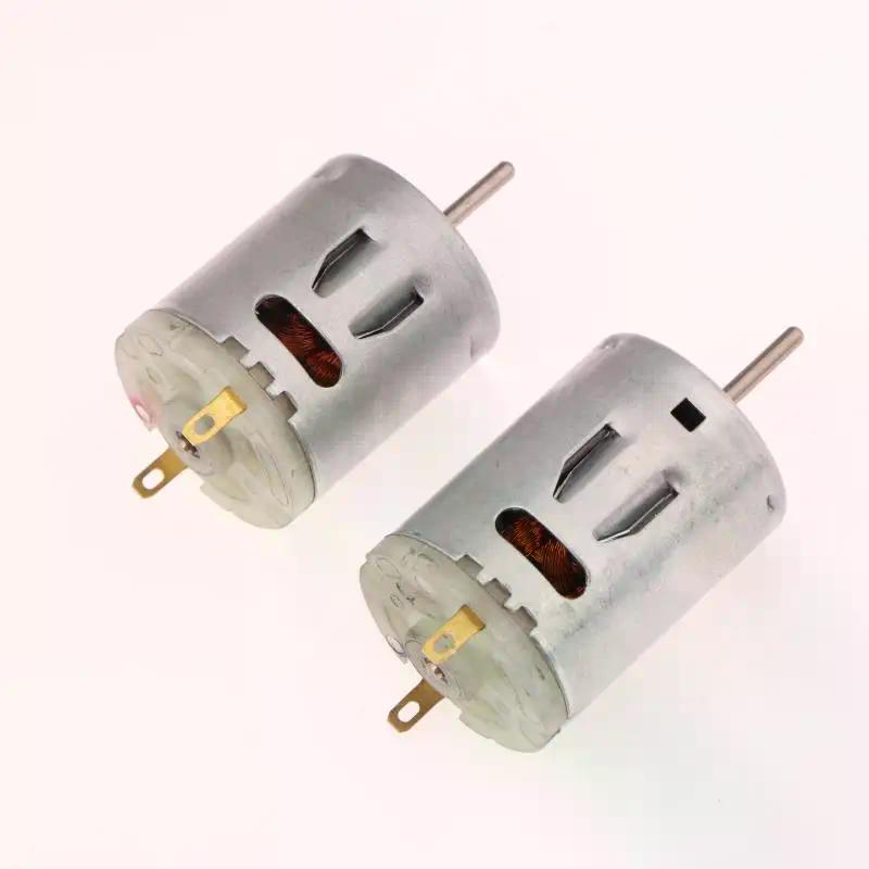 1 Piece DC Motor 12V 365 385 High Speed Carbon Brush Electric Motor DIY Toy Fan Mini Micro Motor For Hair Dryer