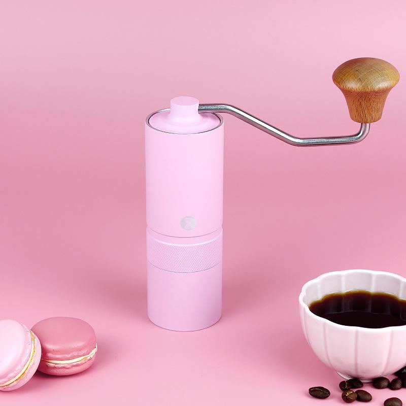 Compact Hand Crank Coffee Bean Grinder - Portable Manual Coffee Tool for Home