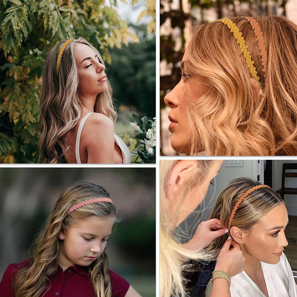 New Fashion Headband All-match Cute Non-slip Flower Hairbands For Women Girl Clamp Sweet Hair Accessorie Headwear