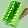 DIY Ice Cream Maker 2IN1 Press-Type Ice Maker Durable Silicone Ice Cube Tray  Ice Cream