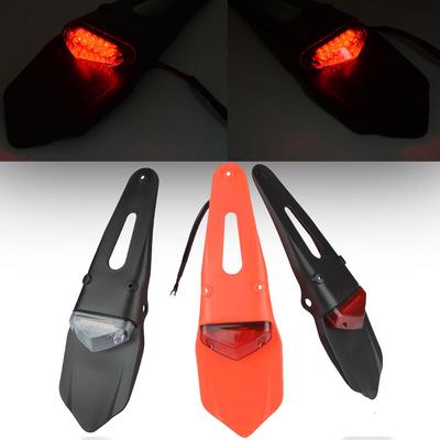 Evrensel Kir Bisiklet Arka Çamurluk Fren LED Stop Kuyruk Işık Motokros SHERCO SE125 250 300 SEF250 300 2004-  