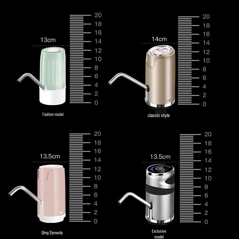 Leuchtender Bullet-Head Elektrischer Wasserspender für Flaschen