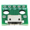 1pcs MICRO USB To DIP Adapter 5pin Female Connector B Type PCB Converter Pinboard 2.54 Breadboard Switch Board SMT Mother Seat
