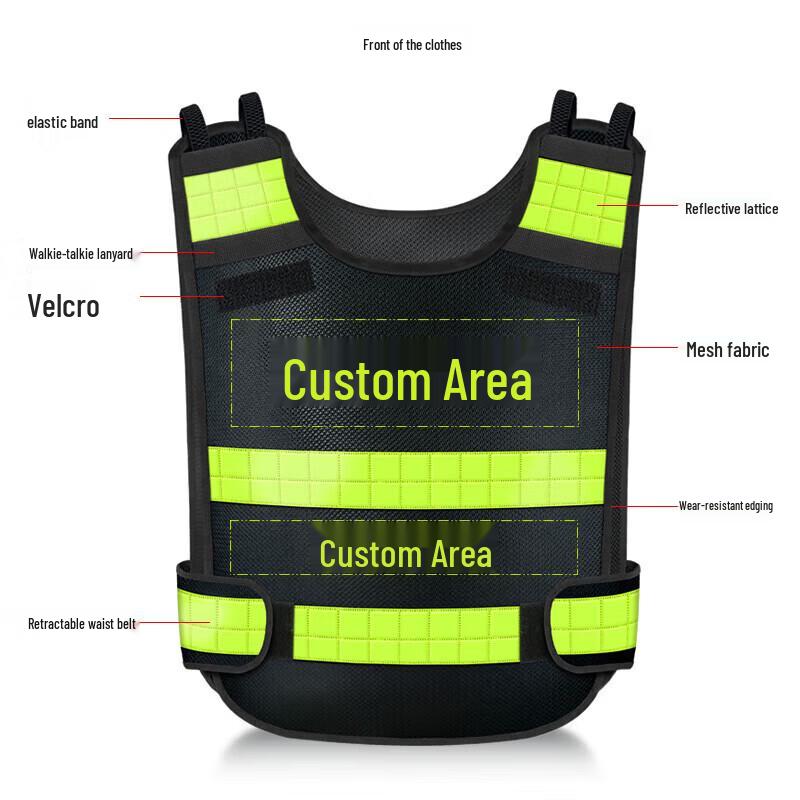 Светоотражающий жилет безопасности дорожного движения Welldone