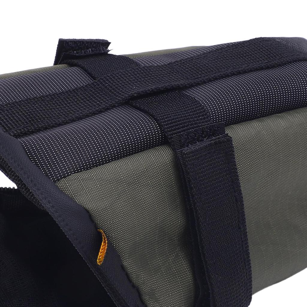 Bike Saddle Bag 1.3L Capacity Rainproof Hard Wearing Cycling Under Seat Pouch for Mountain Road Bike Green