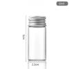 22 Silver Aluminum Cap Ink Bottle - Liquid/Powder/Pill/Candy/Drifting Bottle