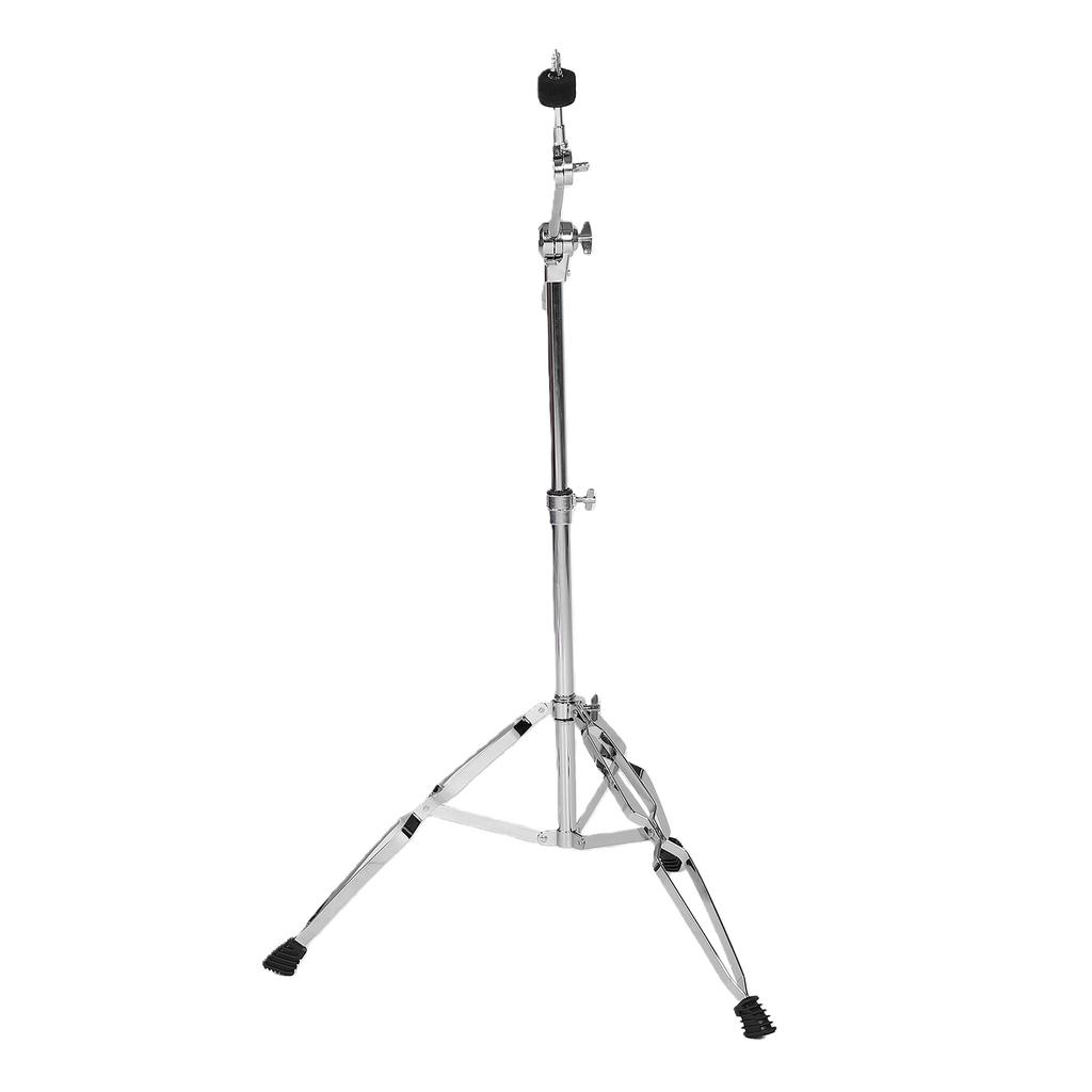 Straight and Boom Cymbal Stand Height and Angle Adjustable 22mm Tube Drum Cymbal Holder with Non Slip Base for Crash