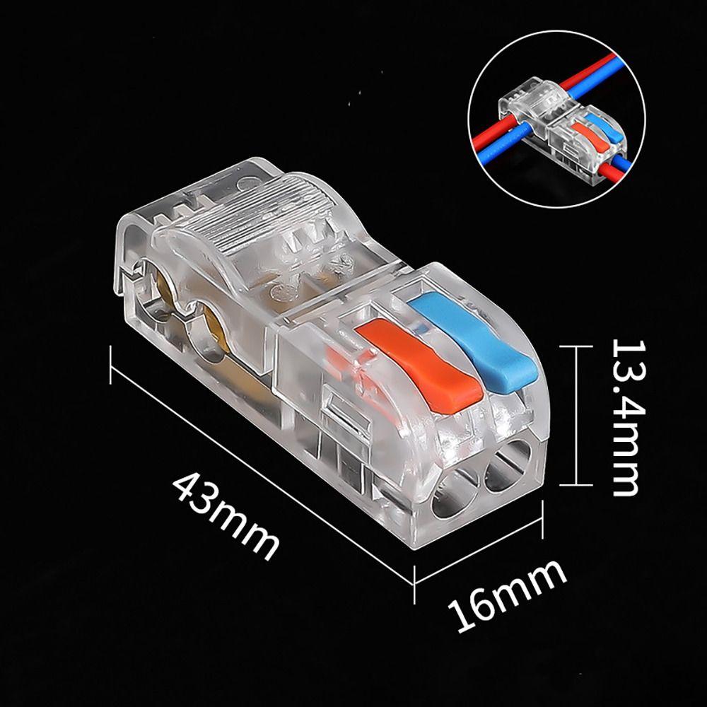 T Type Wire Connector Mini Compact Splice Electrical Connectors Small Wiring Connector  Electrical