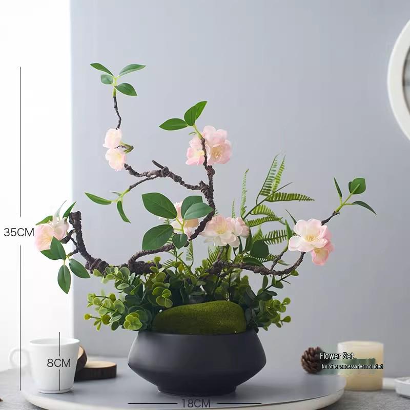 Nordic Modern Faux Flower Bouquet for Indoor Living Room or Dining Table Decor