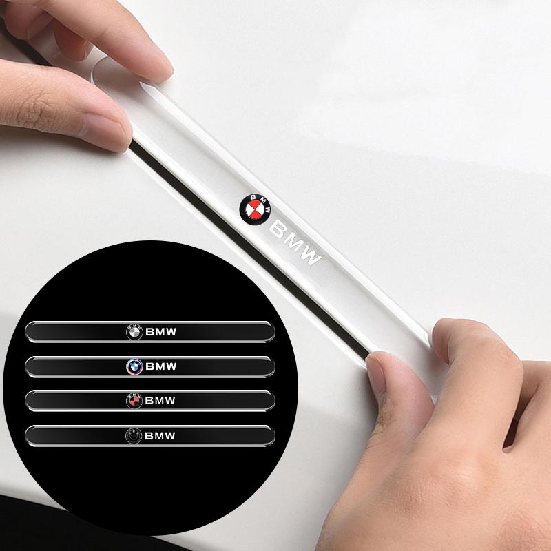 Car Door Edge Protection Strips Anti Scratch Rearview Mirror Anti-collision Sticker For BMW E90 320 318i 320i 325i 320d X1 328xi