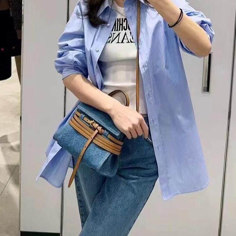 Nuova Borsa Piccola da Cowboy per Donna Vento Europa e Stati Uniti Moda Singola Spalla Crossbody Axillare