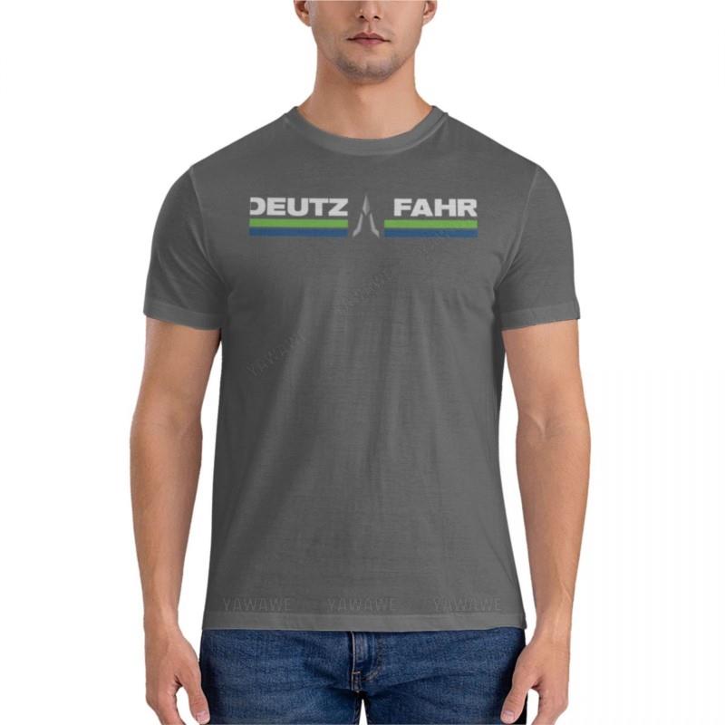 BEST Tractor - Deutz-Fahr Classic T-Shirt Essential T-Shirt T Shirts for Men Cotton Cute Tops Male Tops T Shirts